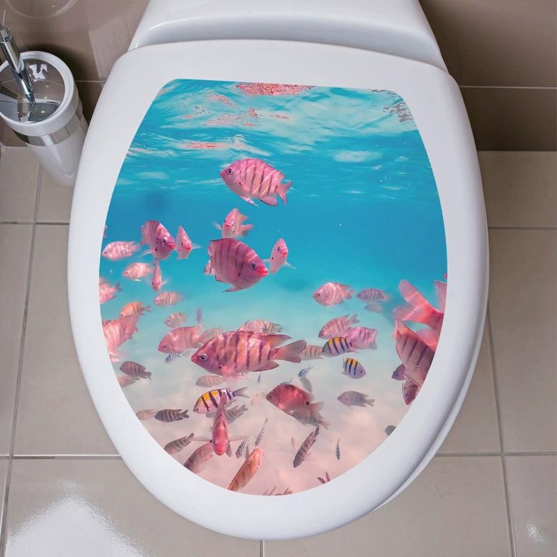 Cartoon Underwater World Sea Turtle Coral Small Fish Bathroom Toilet Sticker Home Beautification Sticker Self-adhesive
Cartoon Underwater World Sea Turtle Coral Small Fish Bathroom Toilet Sticker Home Beautification Sticker Self-adhesive