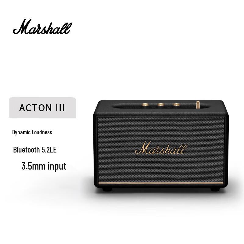Marshall Acton III Bluetooth Speaker
Marshall Acton III Bluetooth Speaker