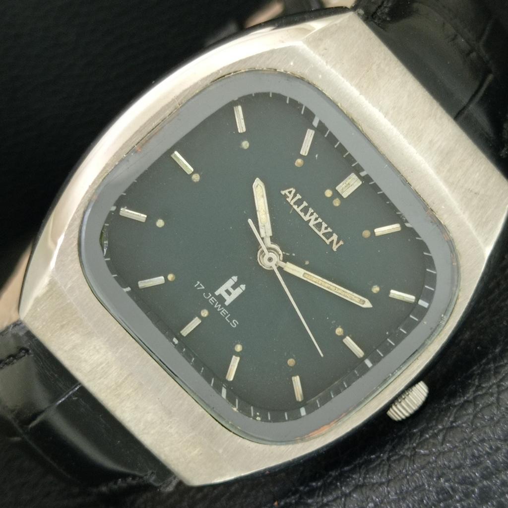 ALLWYN 6300A HAND-WINDING VINTAGE INDIA MENS ORIGINAL DIAL WATCH a706101-1
ALLWYN 6300A HAND-WINDING VINTAGE INDIA MENS ORIGINAL DIAL WATCH a706101-1