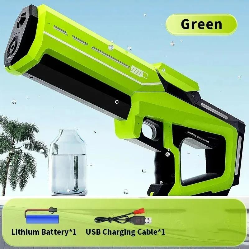 Automatic water absorbing electric water gun, outdoor beach swimming pool entertainment, adult and children s water gun
Automatic water absorbing electric water gun, outdoor beach swimming pool entertainment, adult and children s water gun
