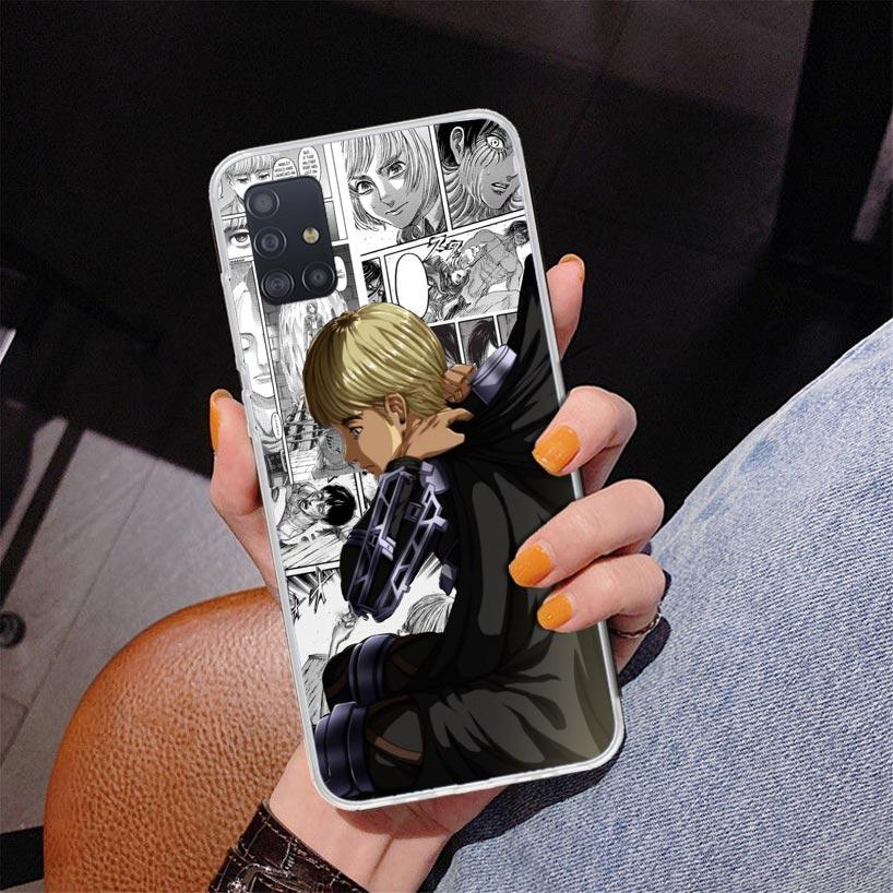 Attack Anime Phone Case For Samsung Galaxy A52 A32 A22 A12 A51 A31 A50S A30S A20S A10S Note 20 Ultra 10 Plus S10 A72 A71 Galaxy Samsung A10
Attack Anime Phone Case For Samsung Galaxy A52 A32 A22 A12 A51 A31 A50S A30S A20S A10S Note 20 Ultra 10 Plus S10 A72 A71 Galaxy Samsung A10