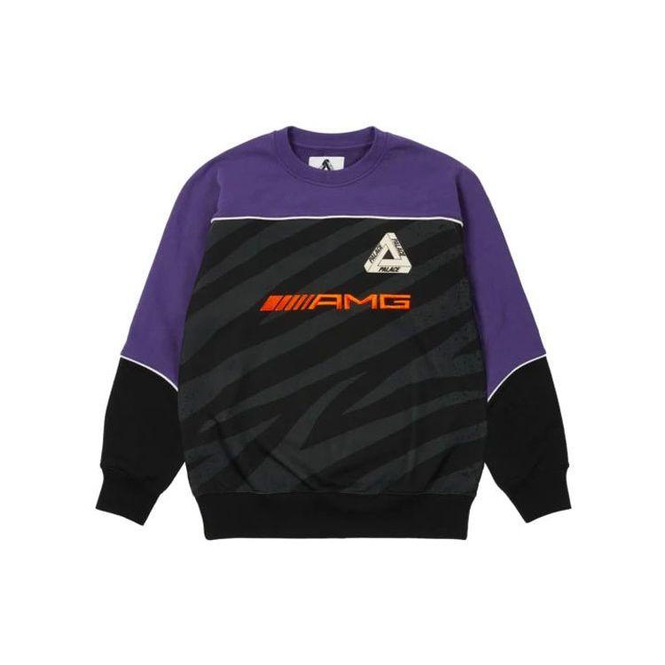 Черные топы унисекс Palace x AMG Technic Crew P20AMGCS001 M 
Черные топы унисекс Palace x AMG Technic Crew P20AMGCS001 M