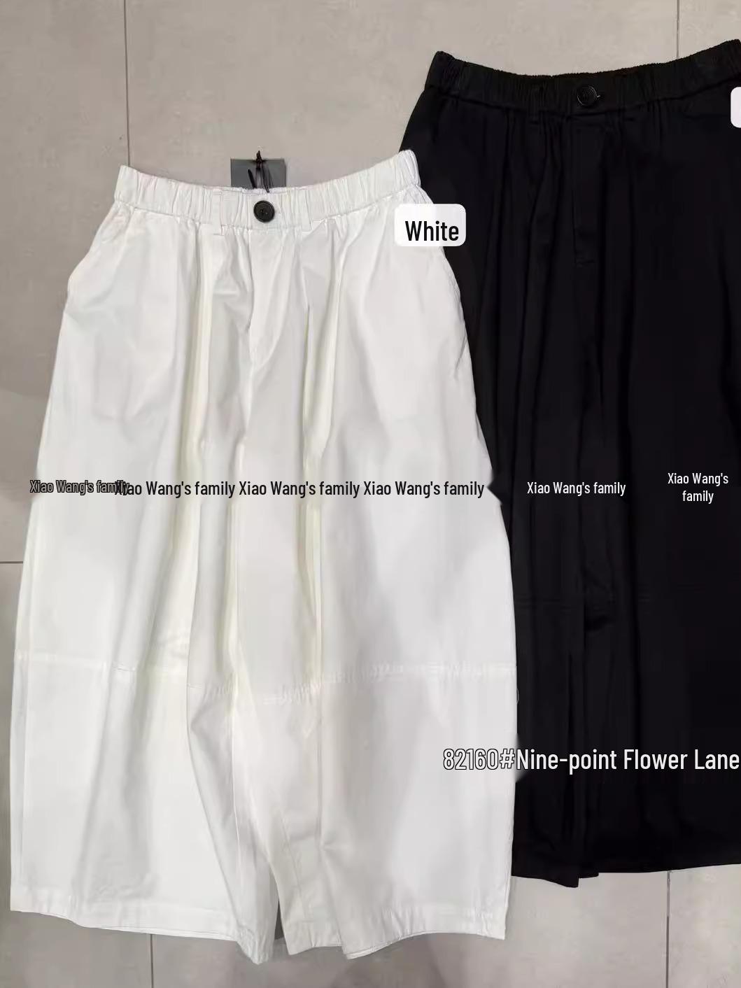 Xiao Wang s Summer 82160 Plus Size Elastic High Waist Korean Loose Fit Nine-Point Casual Bloomers One Size
Xiao Wang s Summer 82160 Plus Size Elastic High Waist Korean Loose Fit Nine-Point Casual Bloomers One Size