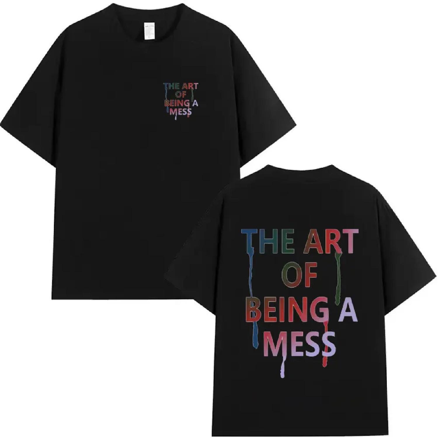 Harajuku Graphics New The Art of Being A Mess Photo Tee LAUREN SPENCER SMITH Tide T-shirts Cotton Mens Tshirt Loose Fashion Tops S чёрный
Harajuku Graphics New The Art of Being A Mess Photo Tee LAUREN SPENCER SMITH Tide T-shirts Cotton Mens Tshirt Loose Fashion Tops S чёрный
