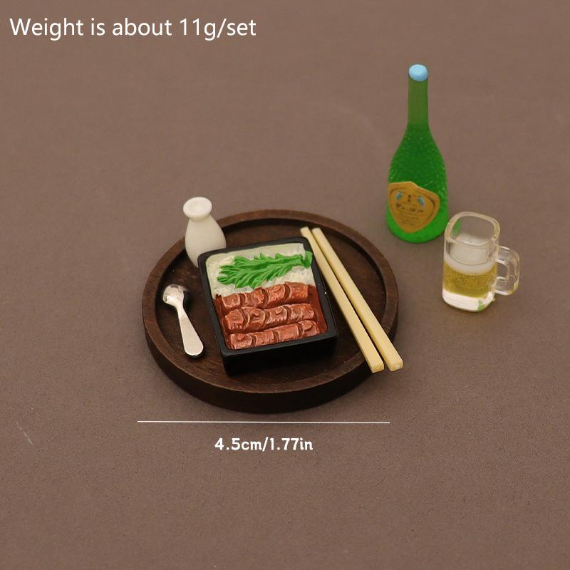 7 шт. Аксессуары для кукольного домика 1:12 Кукольный домик Миниатюрный Угорь Рис Икра Саке Лапша Ламян Кухонная Модель Декор Игрушка as the picture
7 шт. Аксессуары для кукольного домика 1:12 Кукольный домик Миниатюрный Угорь Рис Икра Саке Лапша Ламян Кухонная Модель Декор Игрушка as the picture