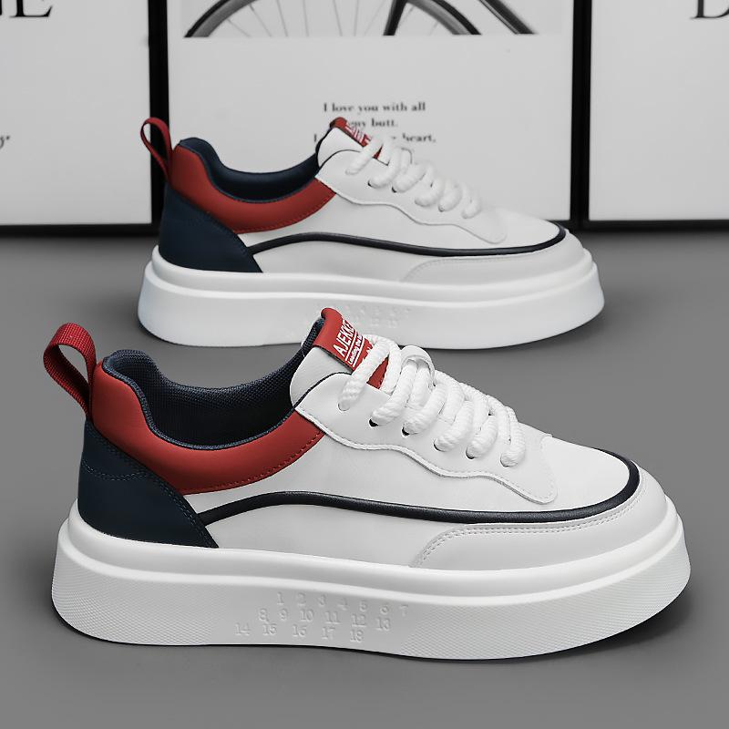 Men Casual Sneakers Fashi Lace-up Comfortable Soft Sole Height Increased Flat Shoes Spring Trendy Versatile Chunky Sport Shoes 39
Men Casual Sneakers Fashi Lace-up Comfortable Soft Sole Height Increased Flat Shoes Spring Trendy Versatile Chunky Sport Shoes 39