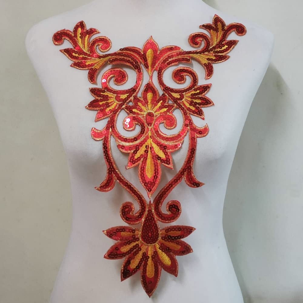 1 шт. Воротник с пайетками, вышитые нашивки, аппликация, нашивка для одежды, украшение красный
1 шт. Воротник с пайетками, вышитые нашивки, аппликация, нашивка для одежды, украшение красный