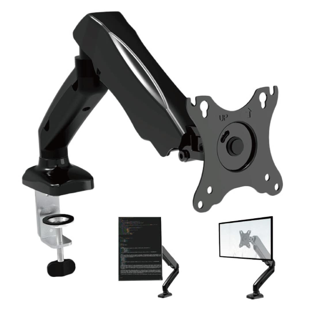 SMALY Monitor Gas 27 Load PC Monitor Long Arm, Type, Inch, Capacity 6.5kg, Arm, Left/Right, Front/Back, Free, чорний
SMALY Monitor Gas 27 Load PC Monitor Long Arm, Type, Inch, Capacity 6.5kg, Arm, Left/Right, Front/Back, Free, чорний