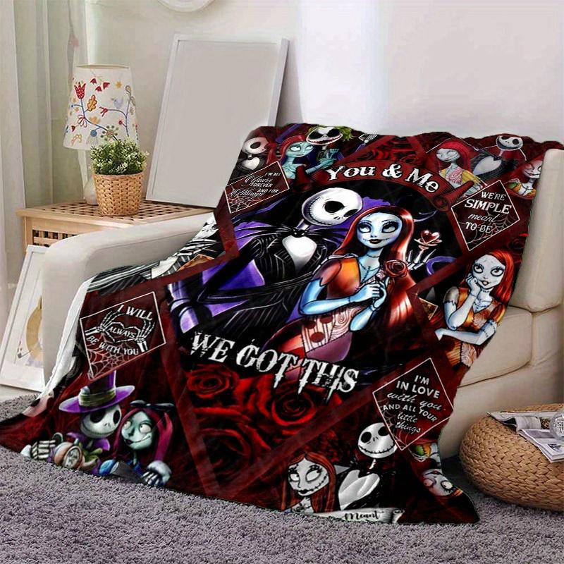 1pc. Nightmare Before Christmas Jack & Sally Romantic Quote Blanket, Perfect for Home Decor, Gift Idea, All Seasons Use, Cozy Throw Blanket 100x150cm
1pc. Nightmare Before Christmas Jack & Sally Romantic Quote Blanket, Perfect for Home Decor, Gift Idea, All Seasons Use, Cozy Throw Blanket 100x150cm