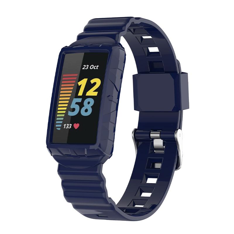 Integrated Soft TPU Strap and Watch Case Protective Cover for Fitbit Charge 4/4 SE/3/3 SE Navy Blue
Integrated Soft TPU Strap and Watch Case Protective Cover for Fitbit Charge 4/4 SE/3/3 SE Navy Blue
