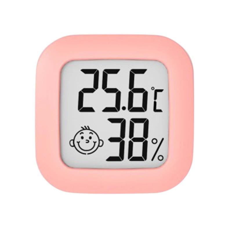 Digital Indoor Thermometer Hygrometer High Precision Wall Mounted Temperature Humidity Monitor for Home Baby Room рожевий
Digital Indoor Thermometer Hygrometer High Precision Wall Mounted Temperature Humidity Monitor for Home Baby Room рожевий