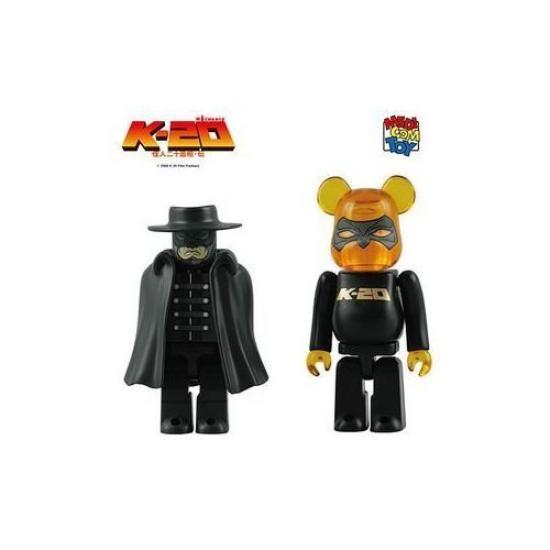 KUBRICK SET PVC painted action K-20 & BE@RBRICK (ABS & figures)
KUBRICK SET PVC painted action K-20 & BE@RBRICK (ABS & figures)