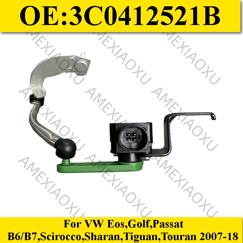 Genuine OEM Front Left Headlight Level Sensor 3C0412521B For VW Eos,Golf,Passat B6/B7,Scirocco,Sharan,Tiguan,Touran 2007-18 1 Pc
Genuine OEM Front Left Headlight Level Sensor 3C0412521B For VW Eos,Golf,Passat B6/B7,Scirocco,Sharan,Tiguan,Touran 2007-18 1 Pc