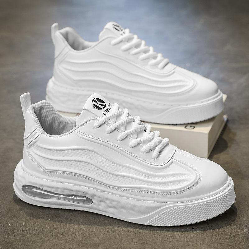 New spring leather breathable sneakers outdoor niche shoes versatile sneakers 44
New spring leather breathable sneakers outdoor niche shoes versatile sneakers 44