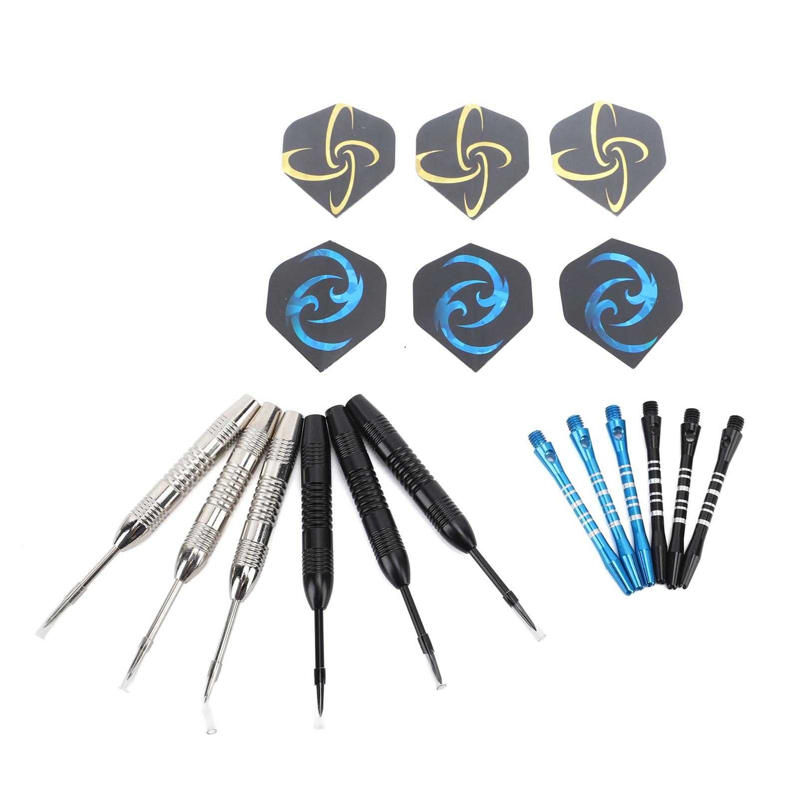 Dart Set Professional Knurled Fluted Design Dart Body Steel Tip Dart Set for Party Game Home
Dart Set Professional Knurled Fluted Design Dart Body Steel Tip Dart Set for Party Game Home