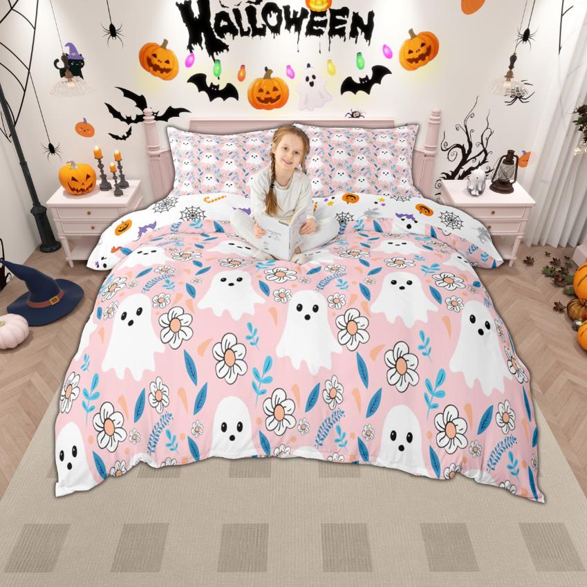 Одеяло Homewish Spooky Animal 2 шт./3 шт. Хэллоуин Призрак Постельное белье Праздничная Тема Комплект Comforter (quilt)-EU Single(135*200cm)3pcs
Одеяло Homewish Spooky Animal 2 шт./3 шт. Хэллоуин Призрак Постельное белье Праздничная Тема Комплект Comforter (quilt)-EU Single(135*200cm)3pcs