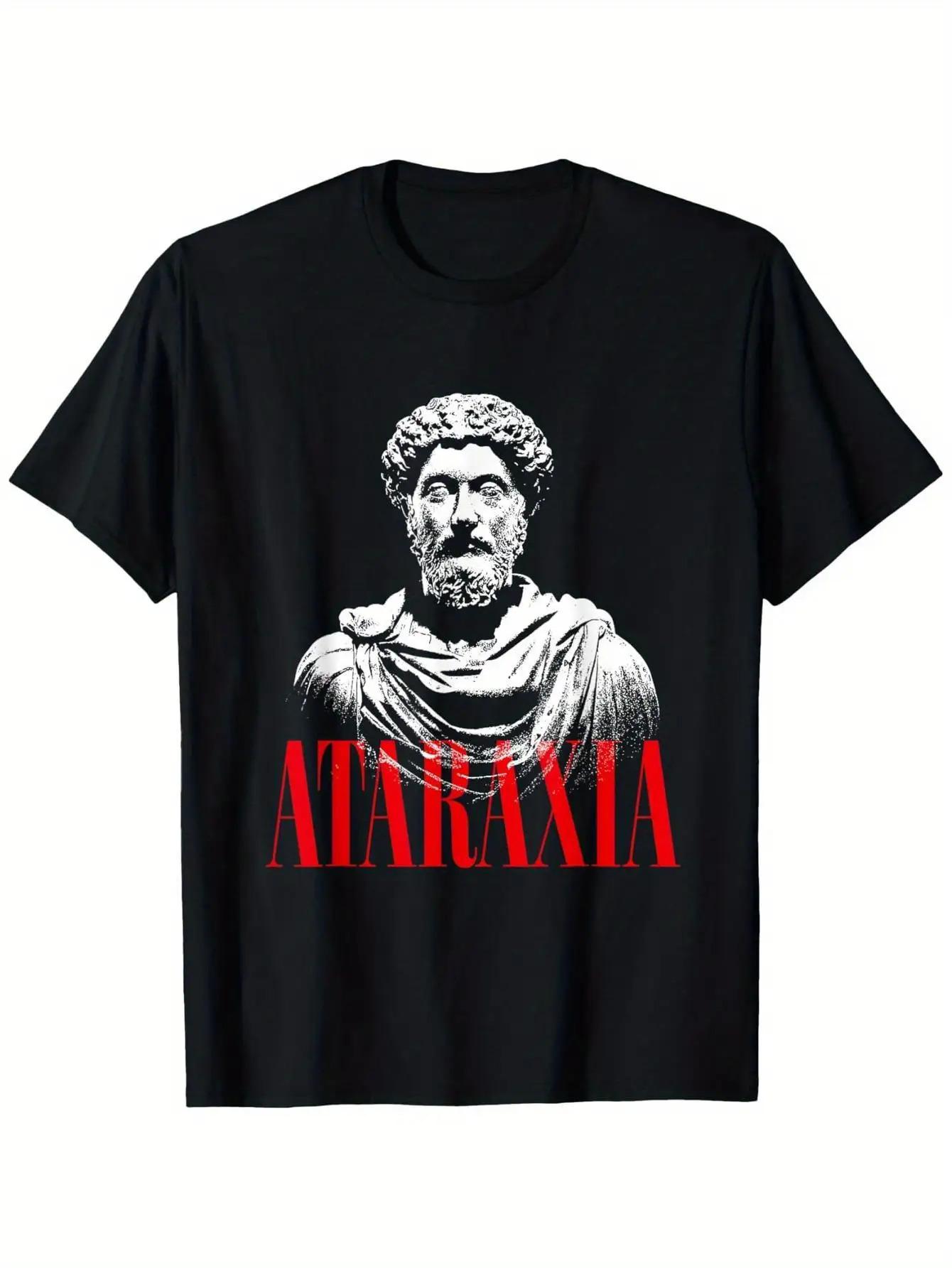 Marc Aurel Ataraxia Stoic Philosopher Bust Graphic T-Shirt- Unisex Cotton XL
Marc Aurel Ataraxia Stoic Philosopher Bust Graphic T-Shirt- Unisex Cotton XL