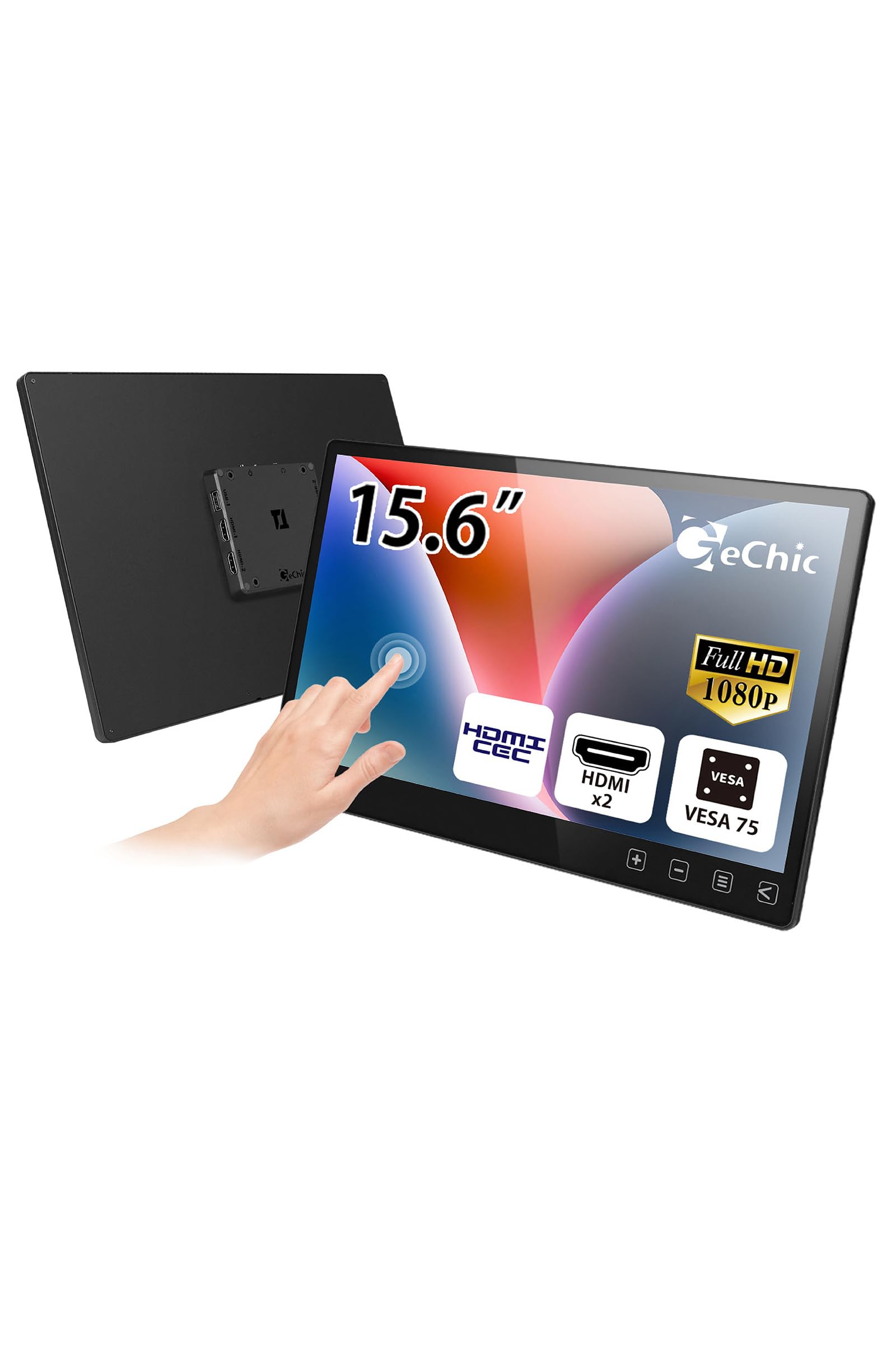 GeChic Mobile Monitor T152C with Touch Panel inch T151E Version T1 Series Version inch BtoB Touch Model Full HD ADSDS Panel Glare Fingerprint чорний
GeChic Mobile Monitor T152C with Touch Panel inch T151E Version T1 Series Version inch BtoB Touch Model Full HD ADSDS Panel Glare Fingerprint чорний