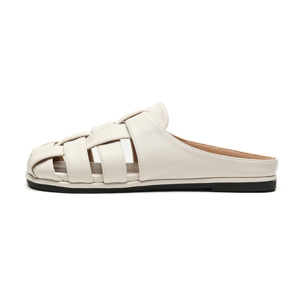 Женские плетеные сандалии без застежек во французском стиле с квадратным носком 37
Женские плетеные сандалии без застежек во французском стиле с квадратным носком 37