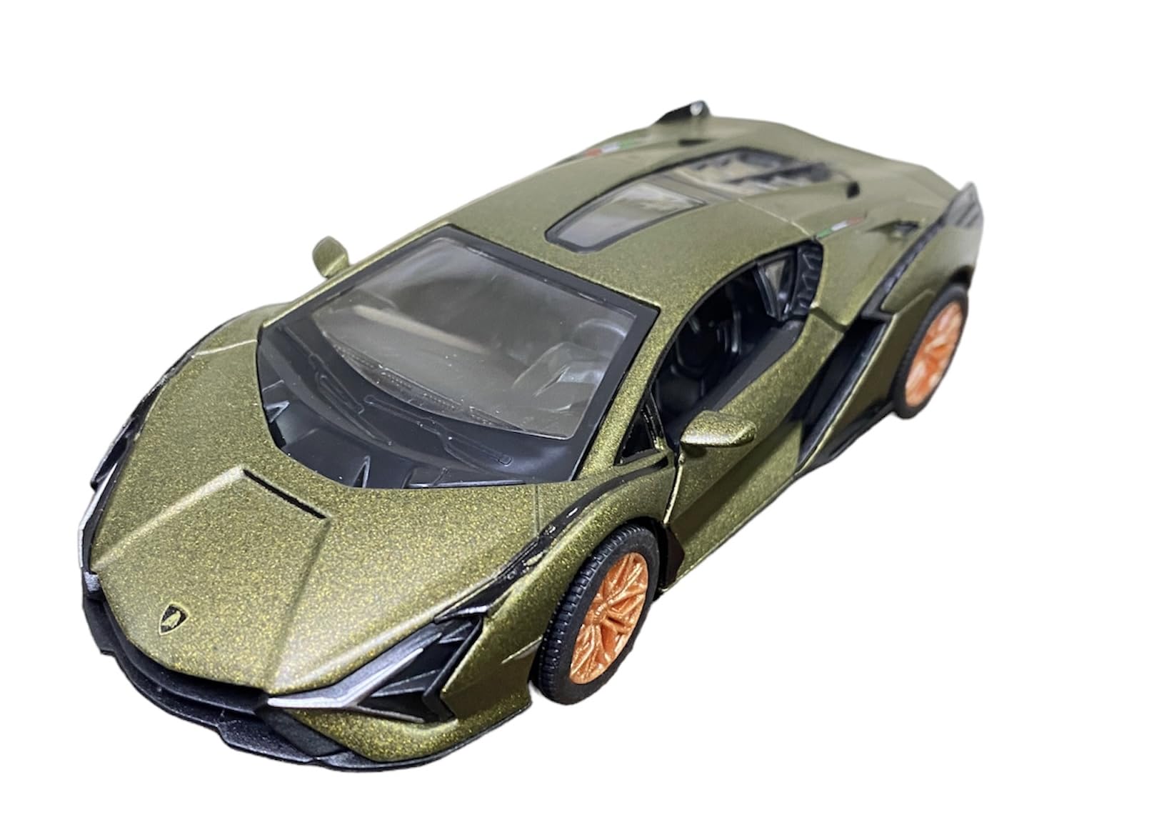 kinsmart Lamborghini FKP 37 FKP Moss Metallic 140 SiÁN (Lamborghini SIAN 37) 
kinsmart Lamborghini FKP 37 FKP Moss Metallic 140 SiÁN (Lamborghini SIAN 37)