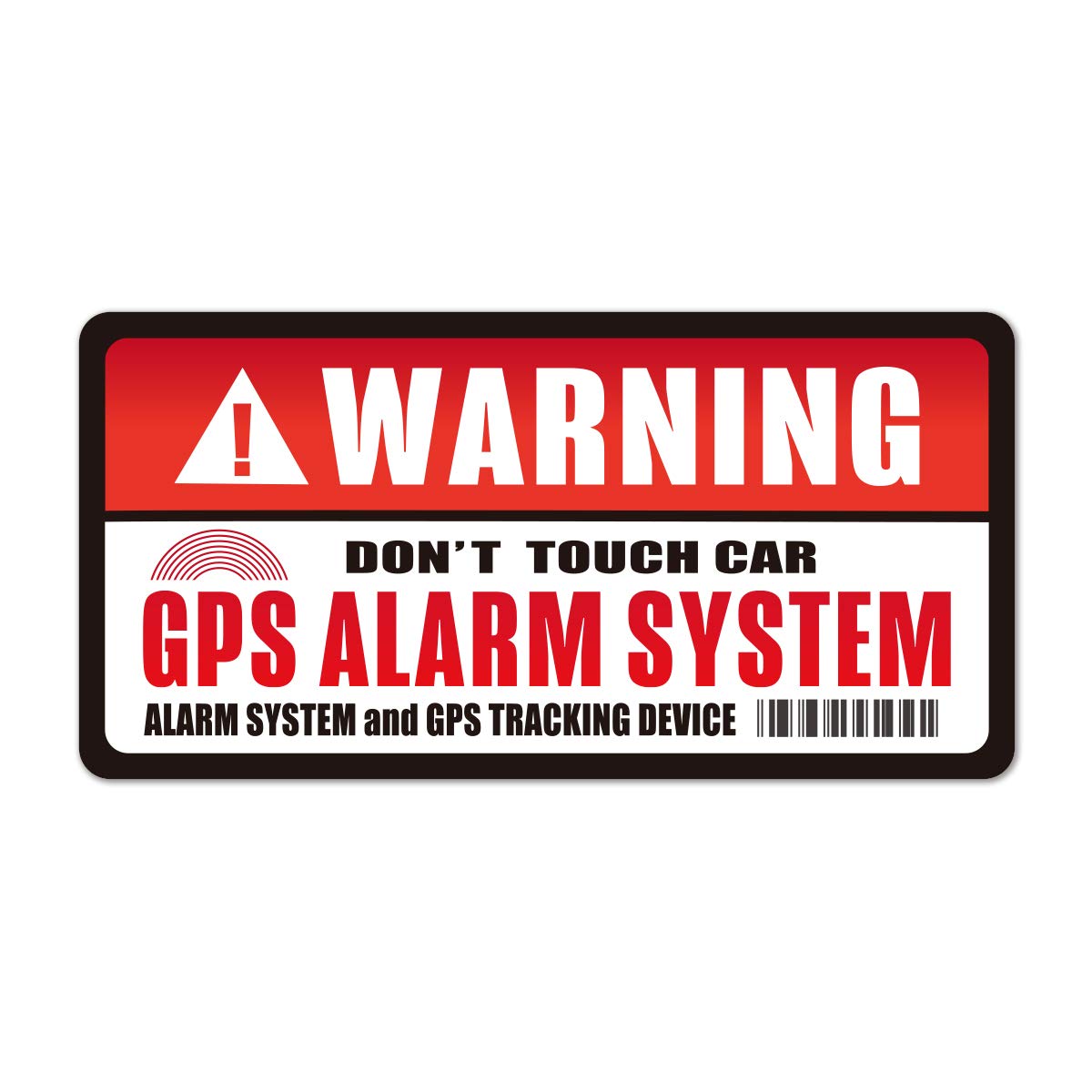 Theft Security Prank Accident Prevention Security Sticker Seal GPS WARNING Car Bicycle Motorcycle Water Resistant 1 (Red & White, Piece)
Theft Security Prank Accident Prevention Security Sticker Seal GPS WARNING Car Bicycle Motorcycle Water Resistant 1 (Red & White, Piece)