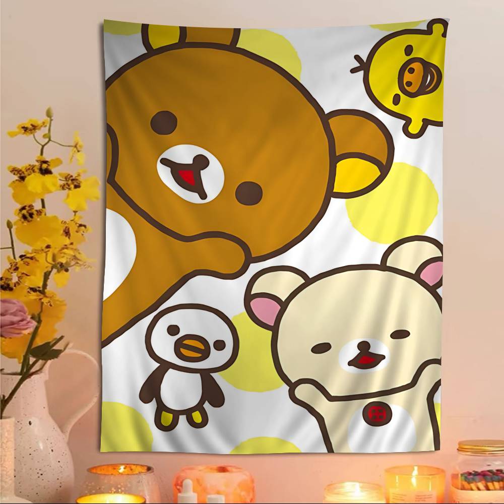 Cute Bear RRilakkumas Cartoon Tapestry Art Science Fiction Room Home Decor Art Home Decor 74x94cm(29x37in)
Cute Bear RRilakkumas Cartoon Tapestry Art Science Fiction Room Home Decor Art Home Decor 74x94cm(29x37in)