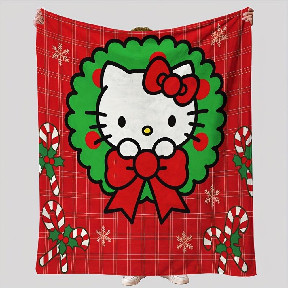 Hello Kitty Christmas Flannel Fleece Blanket Multipurpose Office Living Room Bedroom Lightweight Outdoor Camping Travel Blanket 75cmx90cm
Hello Kitty Christmas Flannel Fleece Blanket Multipurpose Office Living Room Bedroom Lightweight Outdoor Camping Travel Blanket 75cmx90cm