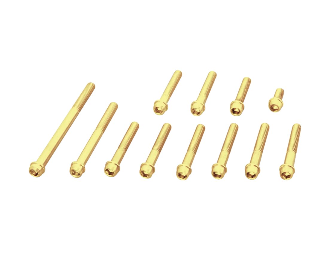 KITACO Vivid Bolt Set Clutch L Crankcase Cover 24K Gold Plated KITACO Ultra MONKEY Gorilla Cover/Normal etc. 060-1123310
KITACO Vivid Bolt Set Clutch L Crankcase Cover 24K Gold Plated KITACO Ultra MONKEY Gorilla Cover/Normal etc. 060-1123310