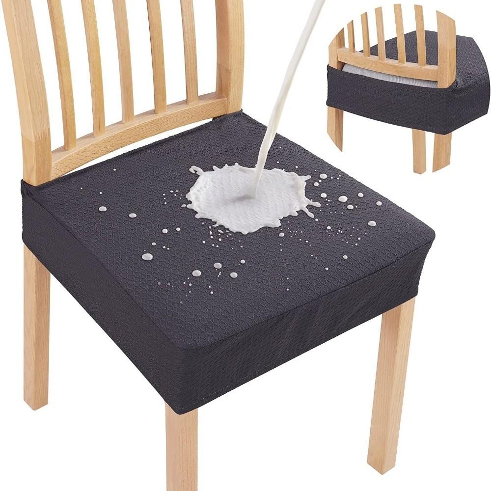 New Waterproof Jacquard Chair Covers TPU-coated Easy To Clean Chair Cover Durable Stylish Checkered Chair Cushion Set темно-сірий колір
New Waterproof Jacquard Chair Covers TPU-coated Easy To Clean Chair Cover Durable Stylish Checkered Chair Cushion Set темно-сірий колір
