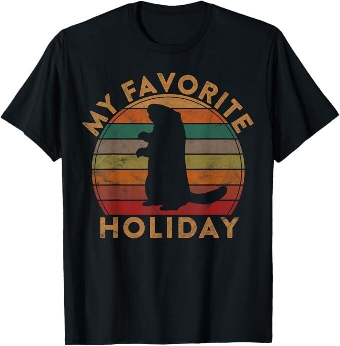 My Favorite Holiday Ground Hog Sunset Gift Groundhog Day T-Shirt Unisex T-Shirt XXL
My Favorite Holiday Ground Hog Sunset Gift Groundhog Day T-Shirt Unisex T-Shirt XXL