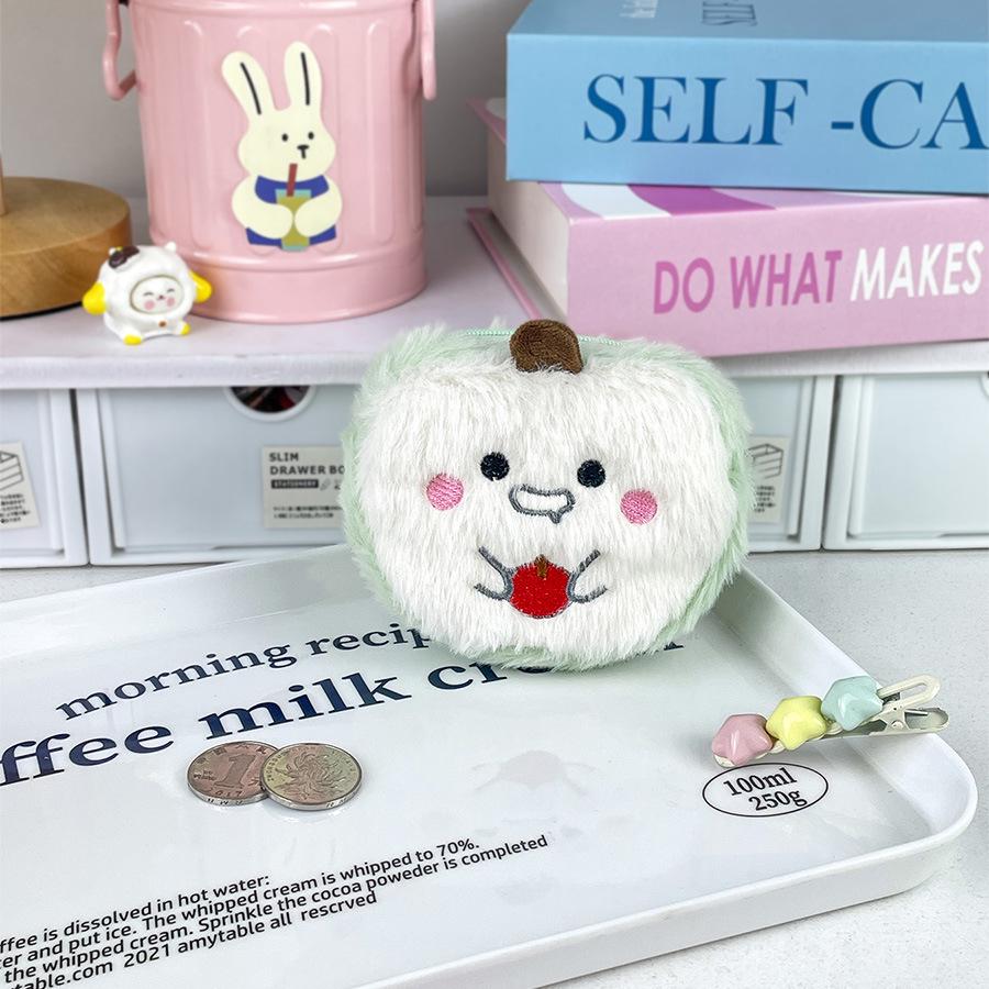 Internet Style Green Apple Plush Coin Purse and Data Cable Bag - Women s Portable Storage with Pendant Height approximately 9cm
Internet Style Green Apple Plush Coin Purse and Data Cable Bag - Women s Portable Storage with Pendant Height approximately 9cm