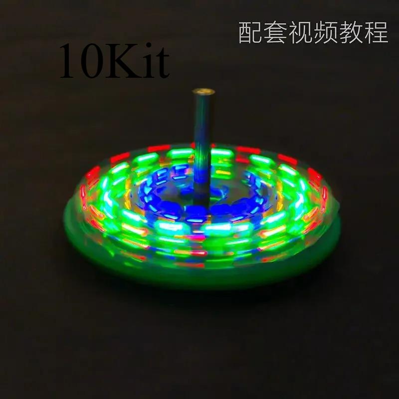 Diy Electronic Kit LED Gyro DIY Welding Kit Rotating Lantern Inline Components Diy Electronic Sodering Project(without Battery)
Diy Electronic Kit LED Gyro DIY Welding Kit Rotating Lantern Inline Components Diy Electronic Sodering Project(without Battery)