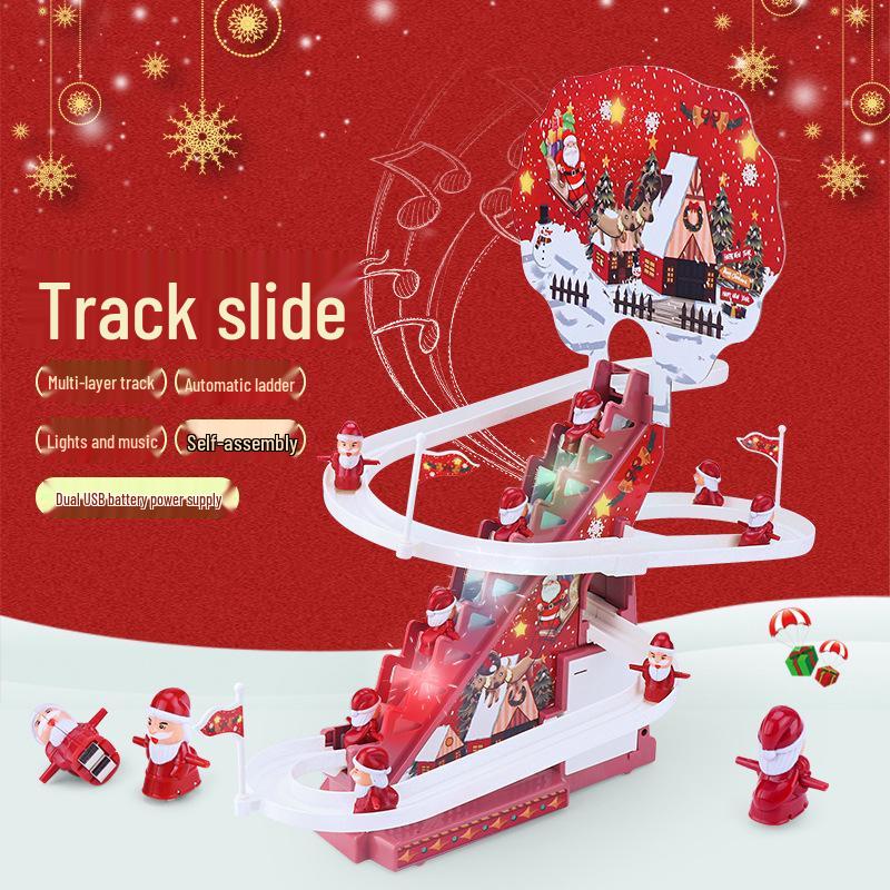 Christmas Slide Track Toy for Early Education - Children s Electric Educational Gift Standard
Christmas Slide Track Toy for Early Education - Children s Electric Educational Gift Standard