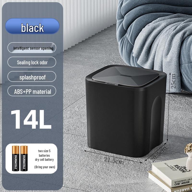 2026 Smart 18L Induction Trash Can with Lid & High Appearance for Living Room
2026 Smart 18L Induction Trash Can with Lid & High Appearance for Living Room