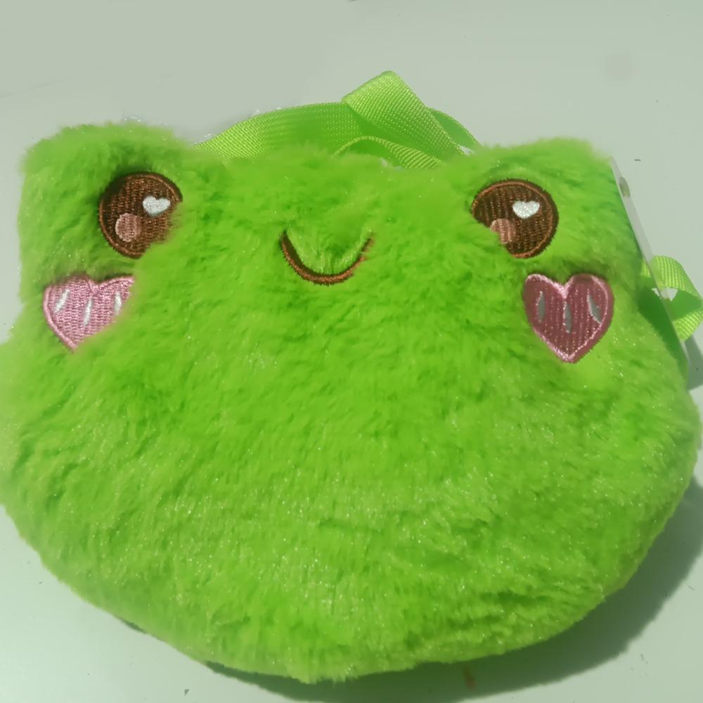 Frog Bear Plush Coin Purse Kids Single Shoulder Bag Plush Doll Bag Children Bag Women Handbag Bag A
Frog Bear Plush Coin Purse Kids Single Shoulder Bag Plush Doll Bag Children Bag Women Handbag Bag A