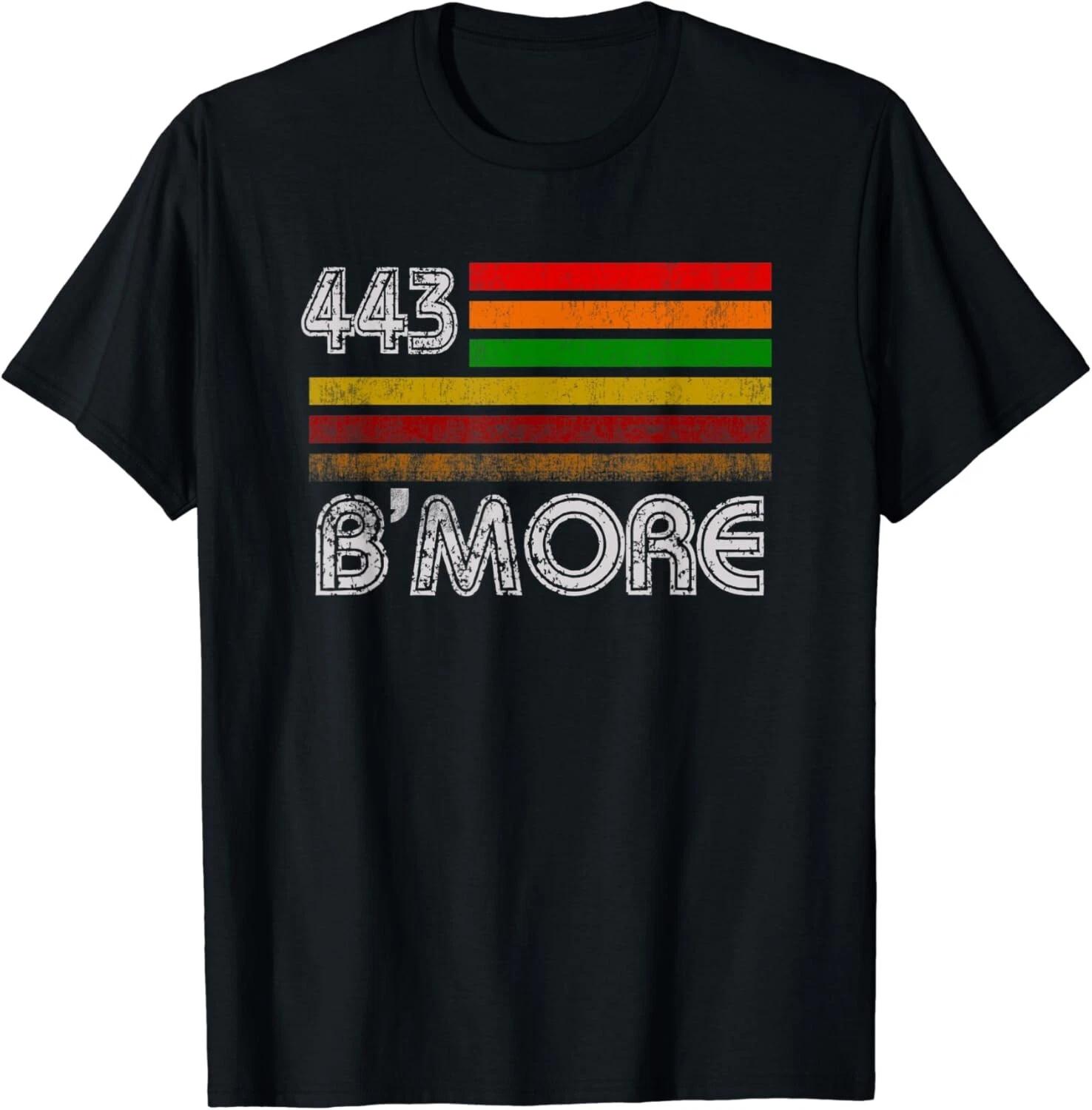 Retro B More Baltimore Area Code 443 Maryland Gift Unisex T-Shirt 4XL
Retro B More Baltimore Area Code 443 Maryland Gift Unisex T-Shirt 4XL