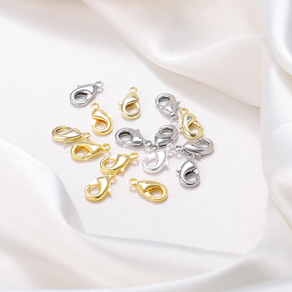 14K Gold-Preserving Lobster Clasp for 18K Gold-Filled Bracelets & Necklaces - DIY Jewelry Accessories 10x5mm, 10pcs, 3.5g
14K Gold-Preserving Lobster Clasp for 18K Gold-Filled Bracelets & Necklaces - DIY Jewelry Accessories 10x5mm, 10pcs, 3.5g