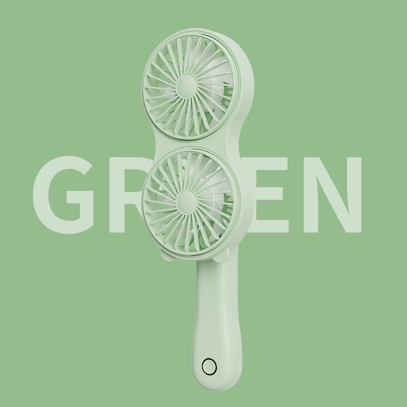 Portable Double-Head Mini USB Fan - Cute, Fun, Handheld for Travel, Office, or Desk Use 15.5 x 7.5 x 5.3 cm grass зелений колір
Portable Double-Head Mini USB Fan - Cute, Fun, Handheld for Travel, Office, or Desk Use 15.5 x 7.5 x 5.3 cm grass зелений колір