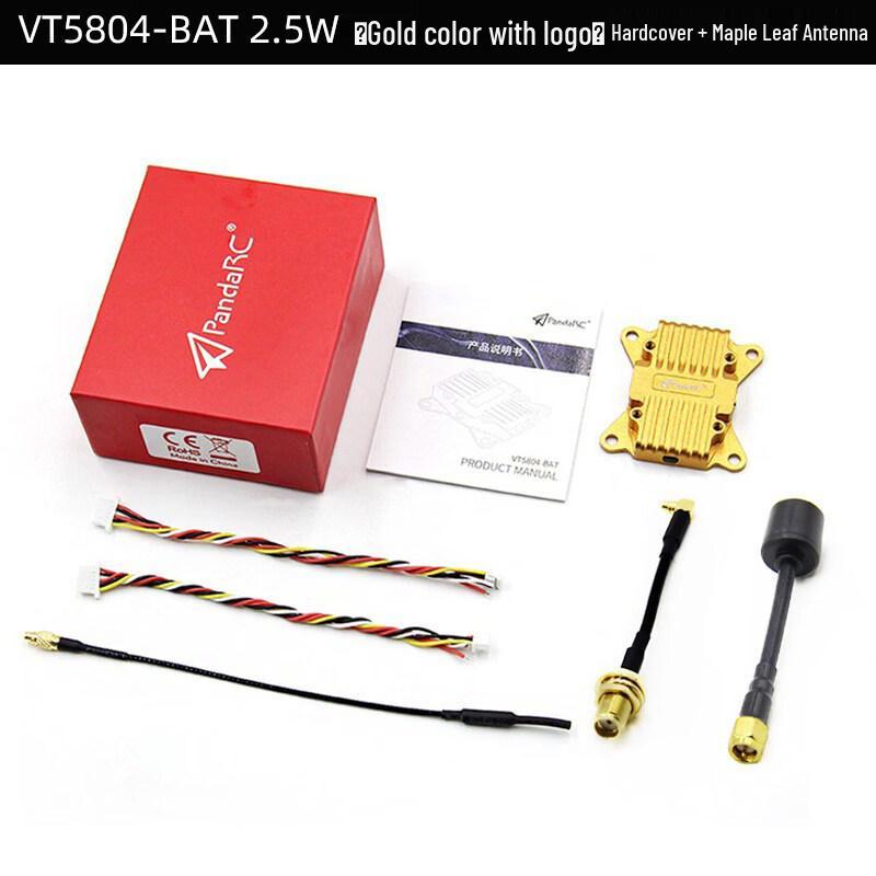 PandaRC VT5804-BAT 5.8G FPV Video Transmitter
PandaRC VT5804-BAT 5.8G FPV Video Transmitter