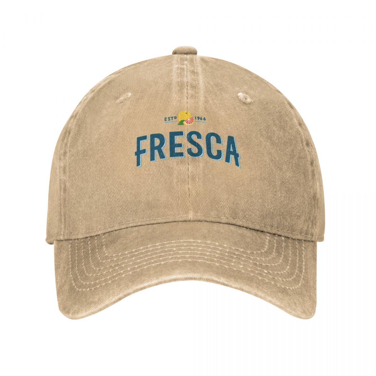 Классическая футболка с логотипом Fresca, кепка, ковбойская шляпа, бейсболка, мужская кепка на заказ, унисекс, женские шляпы
Классическая футболка с логотипом Fresca, кепка, ковбойская шляпа, бейсболка, мужская кепка на заказ, унисекс, женские шляпы