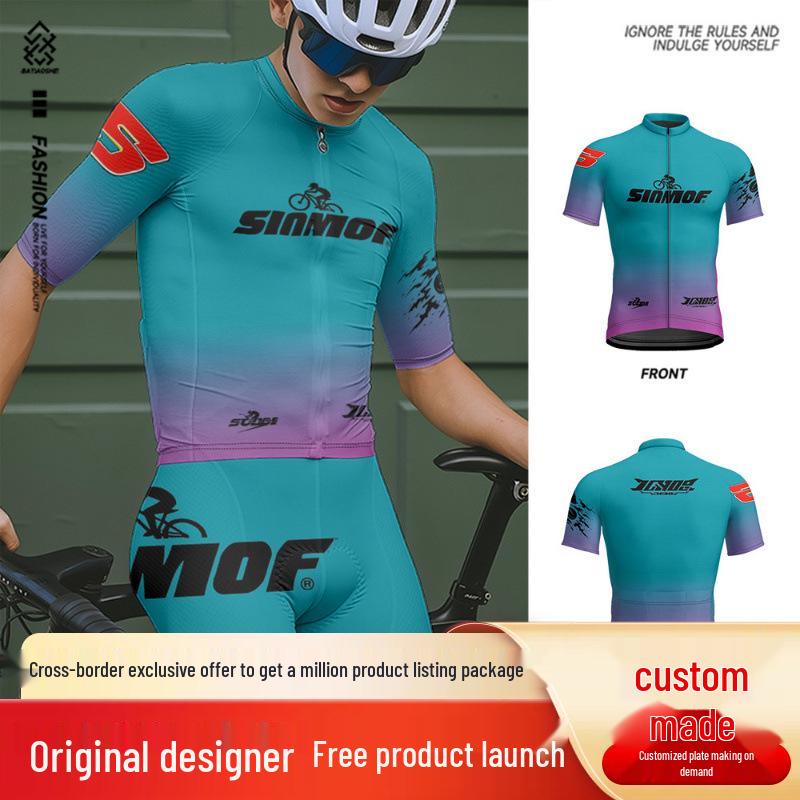 Gradient Men s Summer Cycling Jersey - Short Sleeve, Quick-Dry, Breathable, and Lightweight for Road and Mountain Biking. 4XL
Gradient Men s Summer Cycling Jersey - Short Sleeve, Quick-Dry, Breathable, and Lightweight for Road and Mountain Biking. 4XL