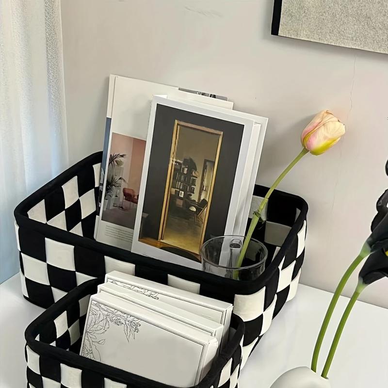 1PC Wool Felt Fabric Storage Retro Vintage Desktop Minimalist Chessboard Pattern Eco-Friendly Chessboard Pattern L
1PC Wool Felt Fabric Storage Retro Vintage Desktop Minimalist Chessboard Pattern Eco-Friendly Chessboard Pattern L