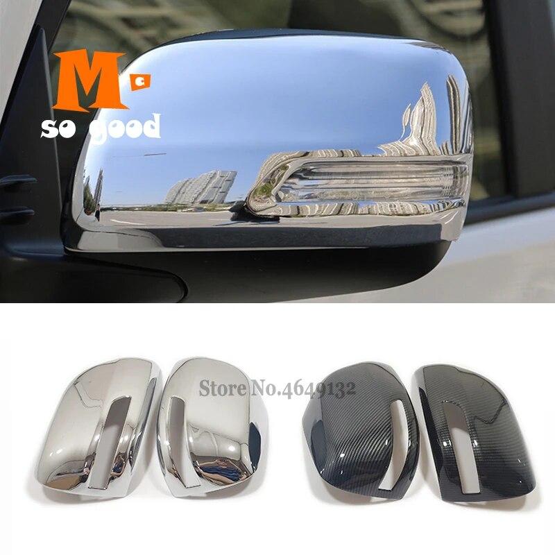Карбоновый хром для Toyota Prado FJ150 FJ 150 2010-2018 автомобильное боковое зеркало заднего вида, поворотное зеркало, декоративная наклейка, аксессуары
Карбоновый хром для Toyota Prado FJ150 FJ 150 2010-2018 автомобильное боковое зеркало заднего вида, поворотное зеркало, декоративная наклейка, аксессуары