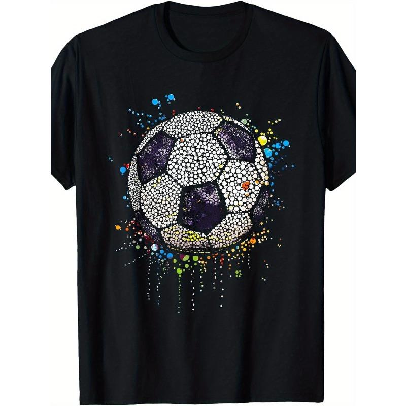 Men s Soccer T-Shirt - Soft, 100% Cotton, Round-Neck Casual Short-Sleeve T-Shirt,Breathable And Suitable For All Seasons 4XL чорний
Men s Soccer T-Shirt - Soft, 100% Cotton, Round-Neck Casual Short-Sleeve T-Shirt,Breathable And Suitable For All Seasons 4XL чорний