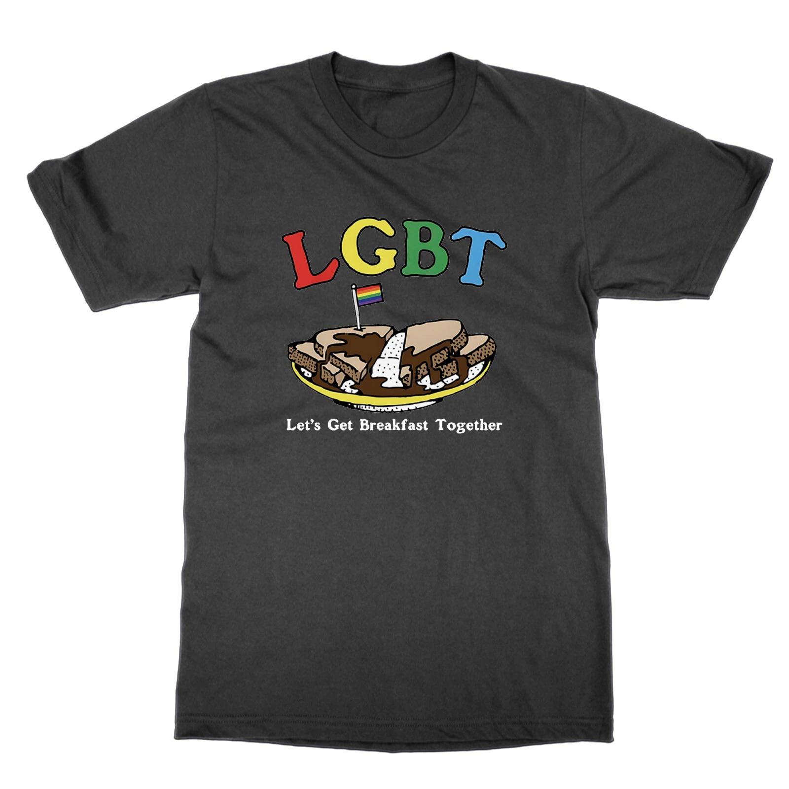 LGBT Let s Get Breakfast Together t-shirt funny pun tee joke present L
LGBT Let s Get Breakfast Together t-shirt funny pun tee joke present L