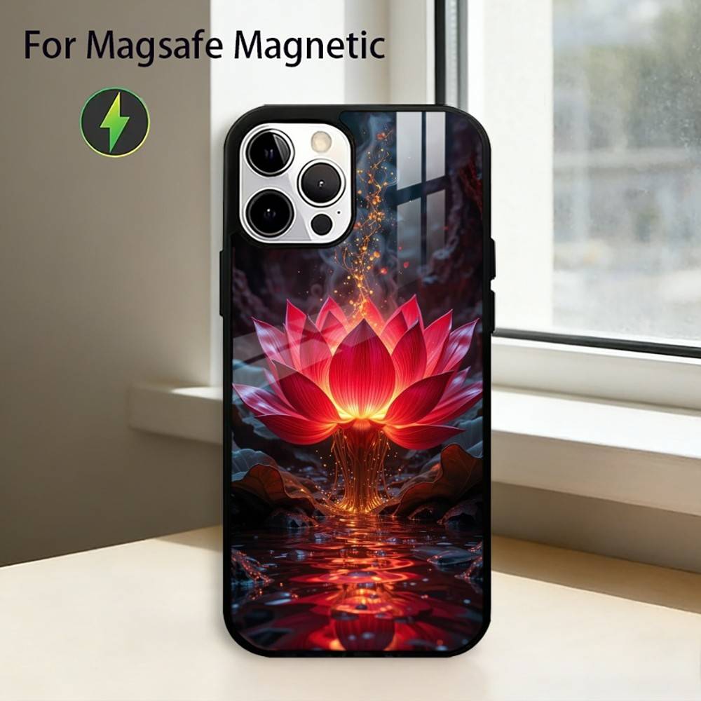 Shine Brightly Lotus Flower Phone Case For iPhone17,16,15,14,13,12,11 Plus,Pro Magnetic with Magsafe Wireless Charging iphone16e
Shine Brightly Lotus Flower Phone Case For iPhone17,16,15,14,13,12,11 Plus,Pro Magnetic with Magsafe Wireless Charging iphone16e