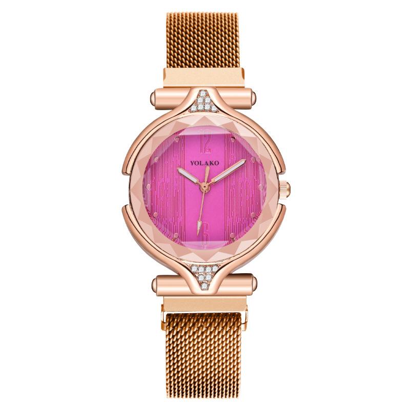 Популярний жіночий годинник з кварцовим механізмом, інкрустований діамантами, жіночий годинник з магнітом, що поглинає залізо, жіночий годинник
Популярний жіночий годинник з кварцовим механізмом, інкрустований діамантами, жіночий годинник з магнітом, що поглинає залізо, жіночий годинник