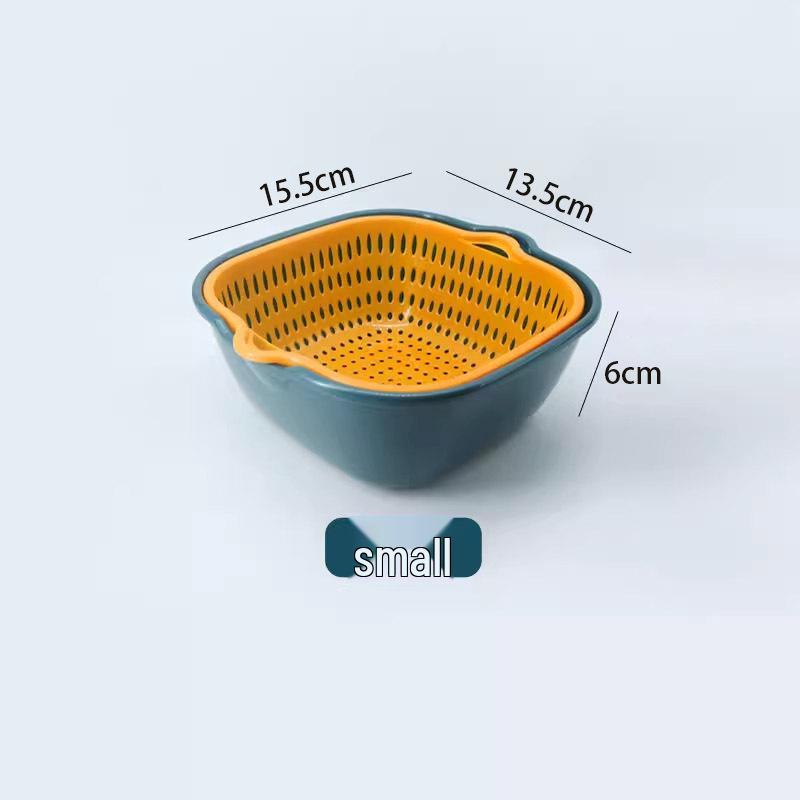 Double-Layer Vegetable and Fruit Washing Basket with Plate
Double-Layer Vegetable and Fruit Washing Basket with Plate