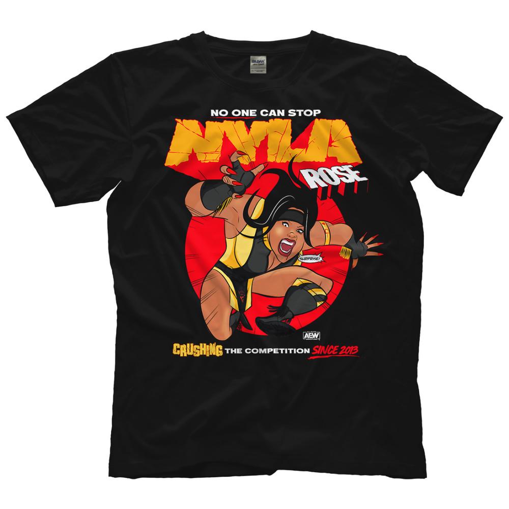 Nyla Rose Crushing the Competition Since 2013 AEW Official TShirt Unisex T-Shirt M
Nyla Rose Crushing the Competition Since 2013 AEW Official TShirt Unisex T-Shirt M