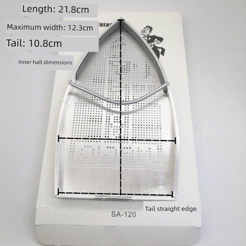 Steam and Dry Iron Bottom Cover Laser Cover Aurora Cover Anti-Focal Bottom Plate Hot Boots Hot Shoes Electric Iron Shoe Cover Type 120
Steam and Dry Iron Bottom Cover Laser Cover Aurora Cover Anti-Focal Bottom Plate Hot Boots Hot Shoes Electric Iron Shoe Cover Type 120